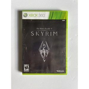 The Elder Scrolls‎ V Skyrim Xbox 360 CIB Complete w/ Manual Microsoft